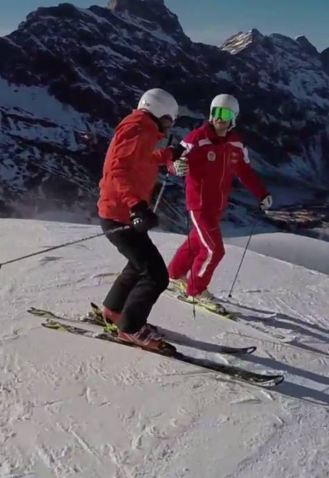 我在瑞士教滑雪